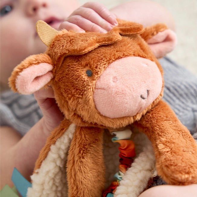 *New* Highland Cow Itzy Friends Lovey™ Plush