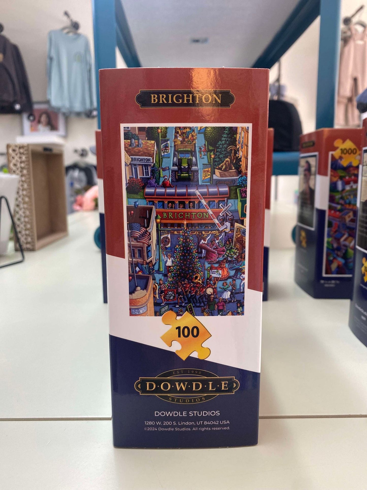 City Of Brighton Colorado Puzzle - by DOWDLE