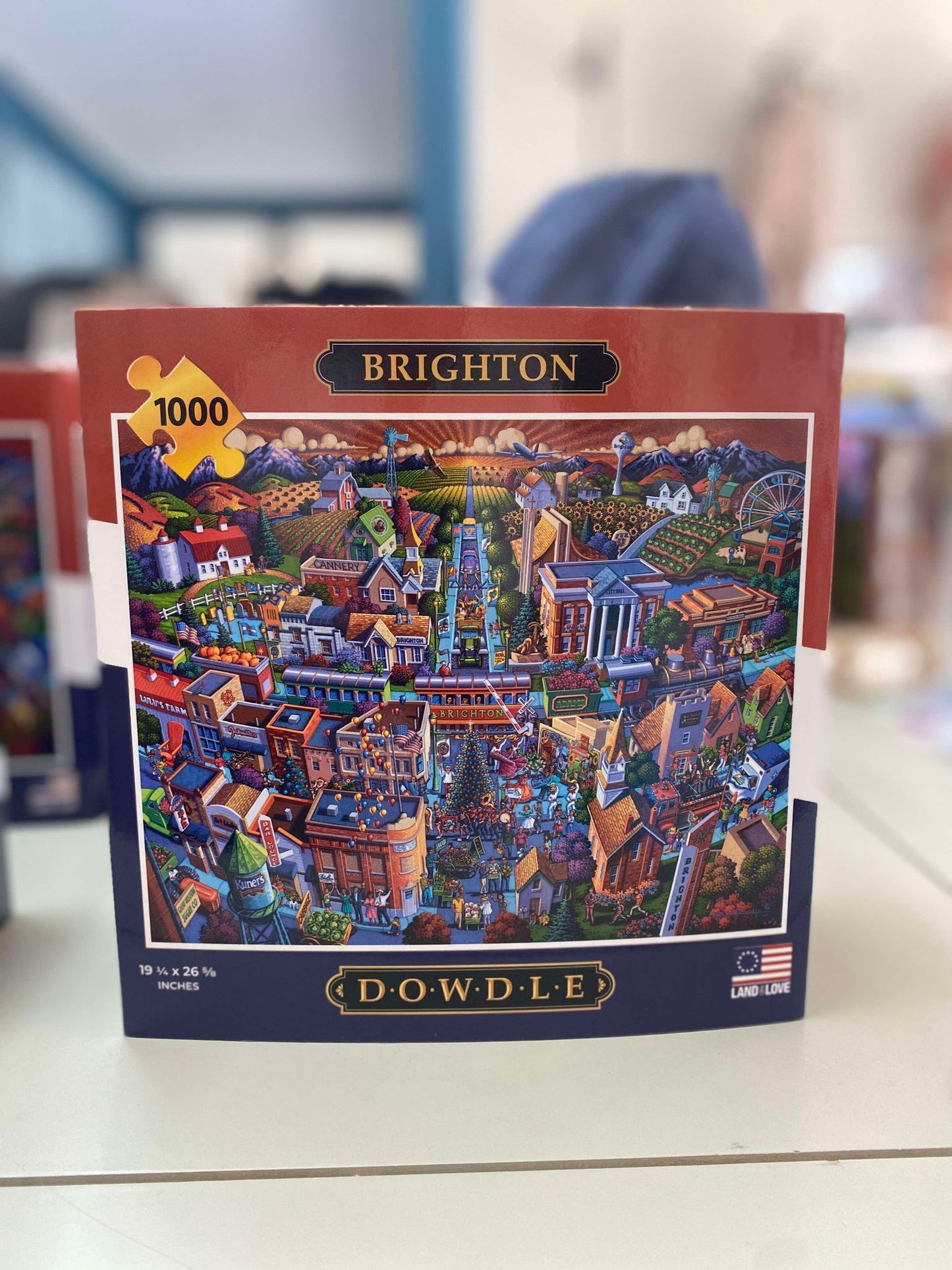 City Of Brighton Colorado Puzzle - by DOWDLE